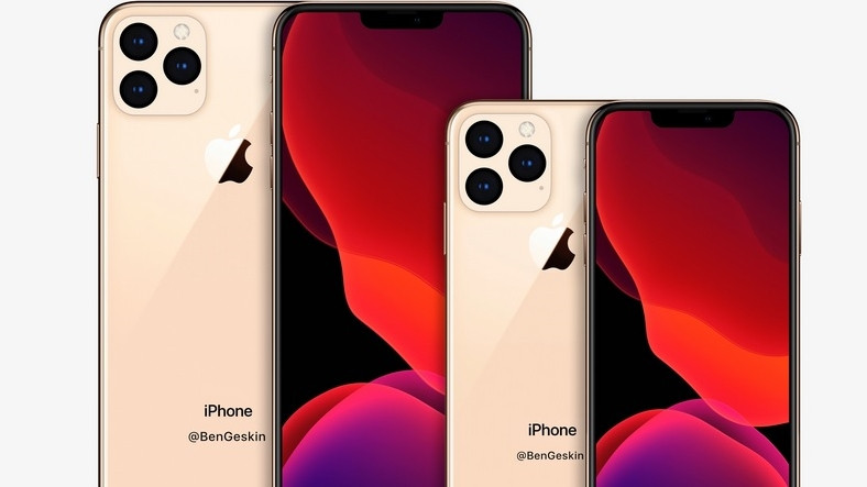 2020 Model iPhone İçin Üç Arka Kameralı Konsept Tasarım