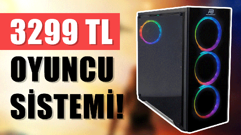 3299 TL'ye Toplanması İmkansız Oyuncu Bilgisayarı Topladık!