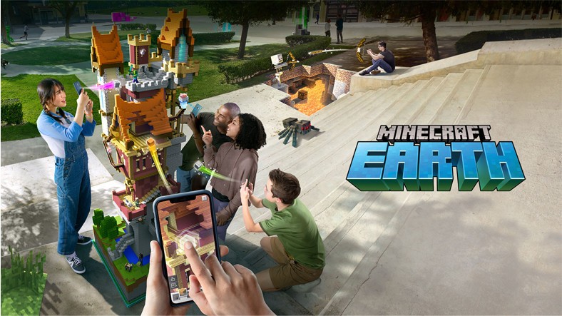 Dün Duyurulan Minecraft Earth’ten İlk Oynanış Videosu Geldi