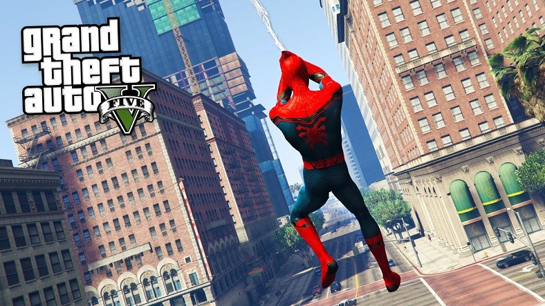 GTA 5 PS 4 İçin 'Marvel Spider-Man' Modu Yayımlandı