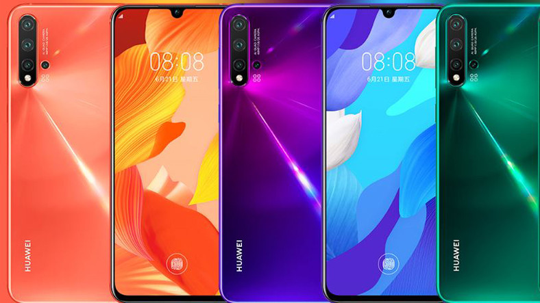 Huawei Nova 5 Pro'nun Orijinal Görselleri Paylaşıldı