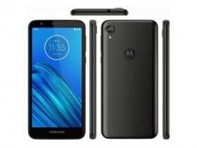 Motorola Moto E6'nın Arka Yüzeyi Dokulu Bir Yapıda Olacak