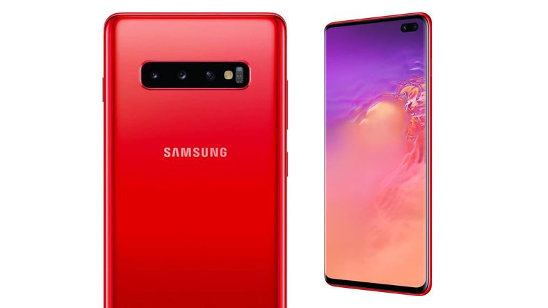 Samsung, Kırmızı Renkli Yeni Galaxy S10’u Piyasaya Sürdü