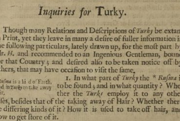 Türkiye'den İlk Kez Bahsedilen 352 Yıllık Makale