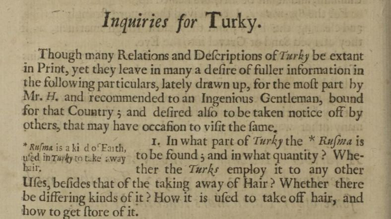 Türkiye'den İlk Kez Bahsedilen 352 Yıllık Makale