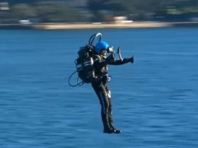 David Mayman, Sydney Opera House Etrafında Jetpack ile Uçtu