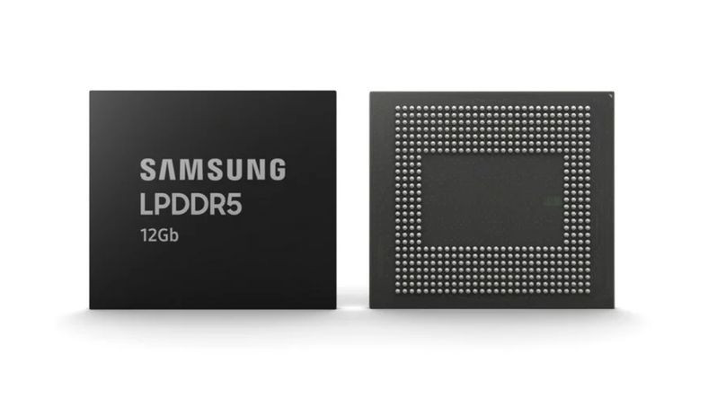 Samsung, 12 GB’lık LPDDR5 Mobil DRAM’lerin Üretimine Başladı